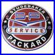 Vintage-Studebaker-Sign-Packard-Service-Automobile-Gas-Pump-Porcelain-Sign-01-cuk