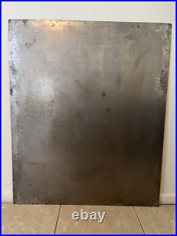 Vintage Style Chevrolet Metal Sign Handmade Garage Art