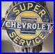 Vintage-Super-Chevrolet-Service-20-Porcelain-Metal-Car-Truck-Gasoline-Oil-Sign-01-tt