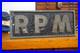 Vintage-Tachometer-RPM-Gauge-Car-Club-Plaque-Sign-Embossed-hot-rat-rod-Original-01-hf
