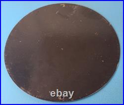 Vintage Toyota Sign Automobile Land Cruiser Motors Gas Pump Porcelain Sign