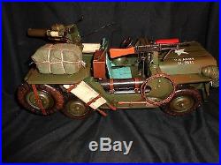 Vintage Toys Willys WB Military Jeep 15 Large