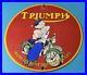 Vintage-Triumph-Porcelain-Gas-Pump-Automobile-Service-Station-Motorcycles-Sign-01-pi