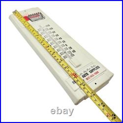 Vintage Trojan Auto Battery Thermometer Advertising Sign WORKING