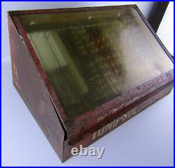 Vintage Tung-Sol Auto Lamps And Flashers Display Case Advertising with Bulbs