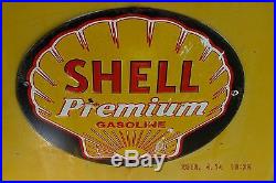Vintage Unrestored Original Shell Gas Pump Fuel Station Car Auto Collectable