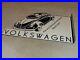 Vintage-Volkswagen-Beetle-Bug-Car-20-Metal-2-Sided-Flange-Gasoline-Oil-Sign-01-vh