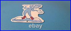 Vintage Volkswagen Sign VW Automobile Dealership Sales Gas Pump Porcelain Sign