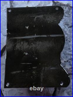 Vintage Wadhams Tempered Motor Oil Porcelain Sign Car Gas Truck Oil