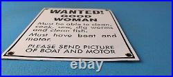 Vintage Wanted Good Woman Porcelain Automobile Car Garage Gas Station Sign