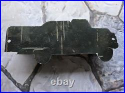 Vintage Wareco Auto And Tire Service Porcelain Sign 12×5