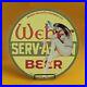 Vintage-Weber-Beer-Gasoline-Porcelain-Gas-Service-Station-Auto-Pump-Plate-sign-01-lq