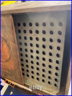 Vintage Westinghouse Mazda Automobile Lamp Display Cabinet With Original Boxes