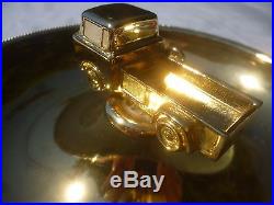 Vintage Willy's Jeep FC170 Truck Rare Metal Toy 22K Gold Mascot Model Accessory