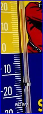 Vintage Winchester Gun Hunt Thermometer Porcelain Sign Car Gas Oil Motorcycle