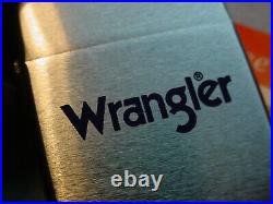 Vintage Wrangler Zippo new in the box, unused very nice