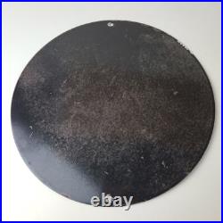 Vintage Yamaha Motorcycle Sign Biker Automobile Gas Service Porcelain Sign