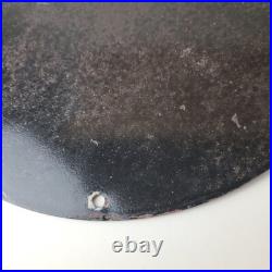 Vintage Yamaha Motorcycle Sign Biker Automobile Gas Service Porcelain Sign