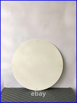 Vintage Yellow Mercedes-Benz 500000 KM Award Heavy Metal Sign (19.7 inches)