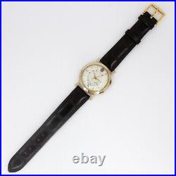 Vintage c. 1955 LeCoultre Memovox HENRY FORD Presentation Award Alarm Watch! Gold