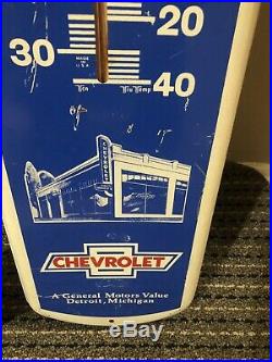Vintage chevrolet thermometer 1950s Chevrolet