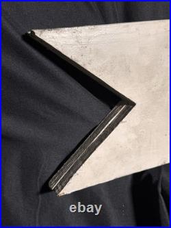 Vintage double Sided Wood Sign From Schneider Auto Center In Trinway, Ohio