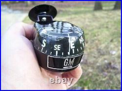 Vintage original Chevy gm Compass auto accessory gauge dial Guide nova chevelle