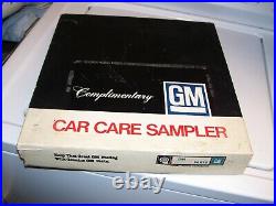 Vintage original Chevy gm nos auto Care can kit accessory chevelle Pontiac gto