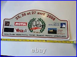 Vintage race starter sign 2008 Europe 100 GT