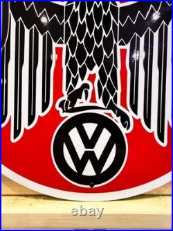 Volkswagen Eagle Emblem Vintage German Automotive Metal Sign 30 cm (11.8)