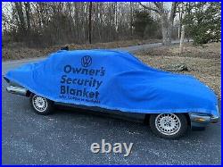 Volkswagen Security Blanket Vintage Car Cover 1970's HUGE! 177x100 VERY RARE