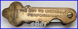 Vtg. 1930's Original The Key to Chevrolet Performance Gauge Tool Set Excellent