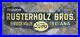 Vtg-1940s-Ford-Dealership-Schmaltz-Paint-License-Plate-Topper-Sign-Brookville-IN-01-lcna