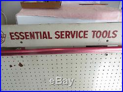 Vtg 1950s Chevrolet Super Service Special Essential Tools Board / Sign 48x37
