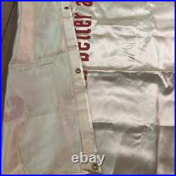Vtg 1952 BUICK 9ft 7x 3ft4Horizontal Banner FRINGE Rare Advertising No Name