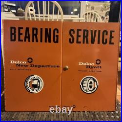 Vtg AC DELCO Chevy GM Display 1950's Counter Service Station Auto Parts Hot Rod