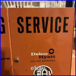 Vtg AC DELCO Chevy GM Display 1950's Counter Service Station Auto Parts Hot Rod