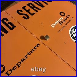 Vtg AC DELCO Chevy GM Display 1950's Counter Service Station Auto Parts Hot Rod