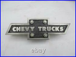 Vtg Chevrolet Dealer 1970s Chevy Trucks Built To Stay Tough Display Paperweight