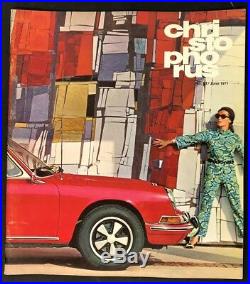 Vtg Porsche Christophorus Magazine English Lot of 11 1968 1969 1970 & 1971