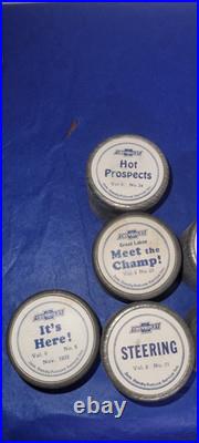 Vtg lot of 32 1940 & 1941 CHEVROLET Dealer Training Films SHIPPING INCLUDED